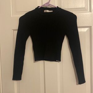 Zara black sweater